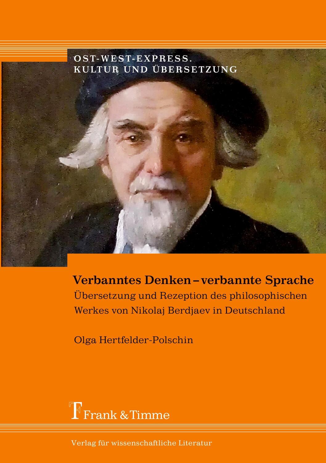 Cover: 9783865965295 | Verbanntes Denken ¿ verbannte Sprache | Olga Hertfelder-Polschin