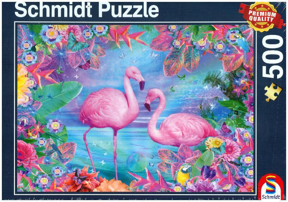 Cover: 4001504583422 | Flamingos (Puzzle) | Spiel | In Spielebox | Unbestimmt | 2018