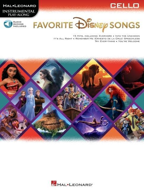Cover: 9781705142776 | Favorite Disney Songs | Instrumental Play-Along - Cello | Taschenbuch
