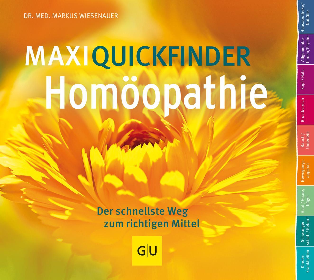 Cover: 9783833836930 | MaxiQuickfinder Homöopathie | Der schnellste Weg zum richtigen Mittel