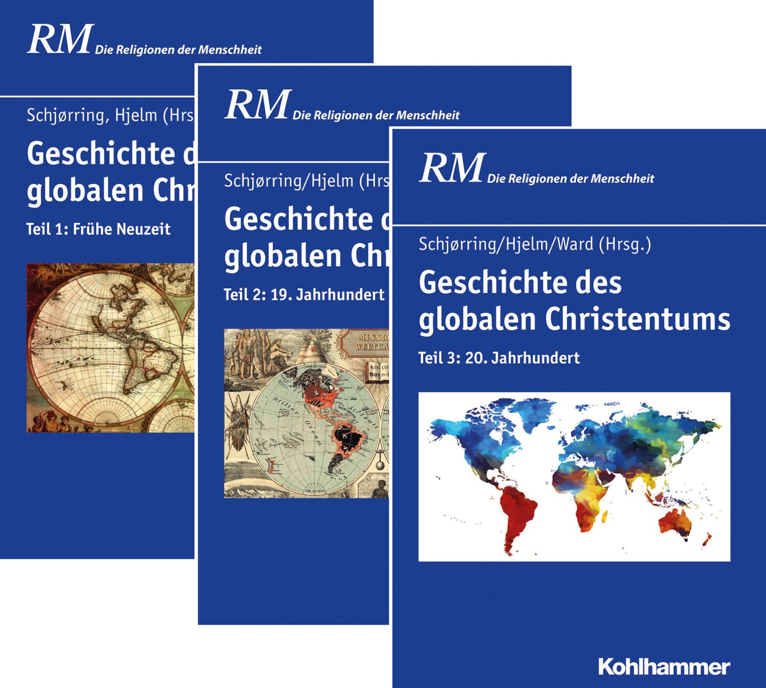 Cover: 9783170419704 | Geschichte des globalen Christentums, Teil 1-3 - Paket | Buch | 2021