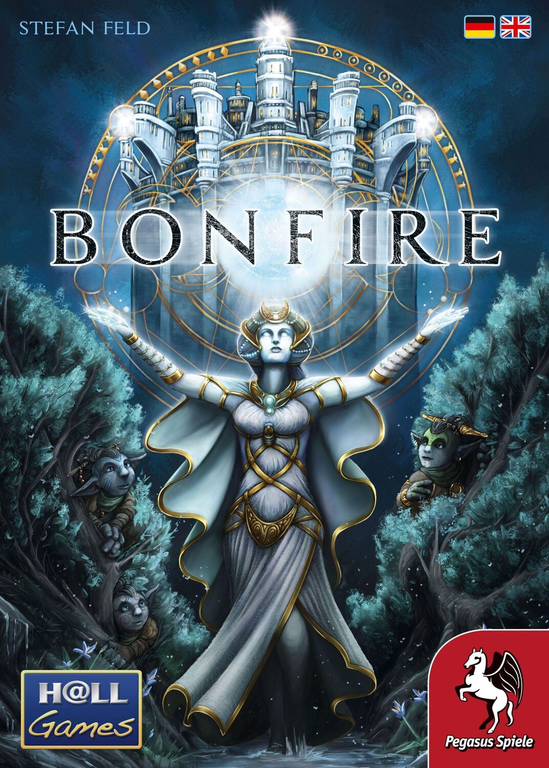 Cover: 4250231727917 | Bonfire (Hall Games) | Stefan Feld | Spiel | 55141G | Deutsch | 2020