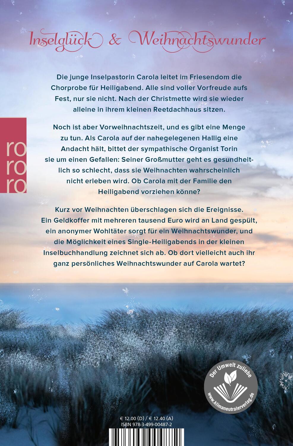 Rückseite: 9783499004872 | Das Inselweihnachtswunder | Janne Mommsen | Taschenbuch | Deutsch