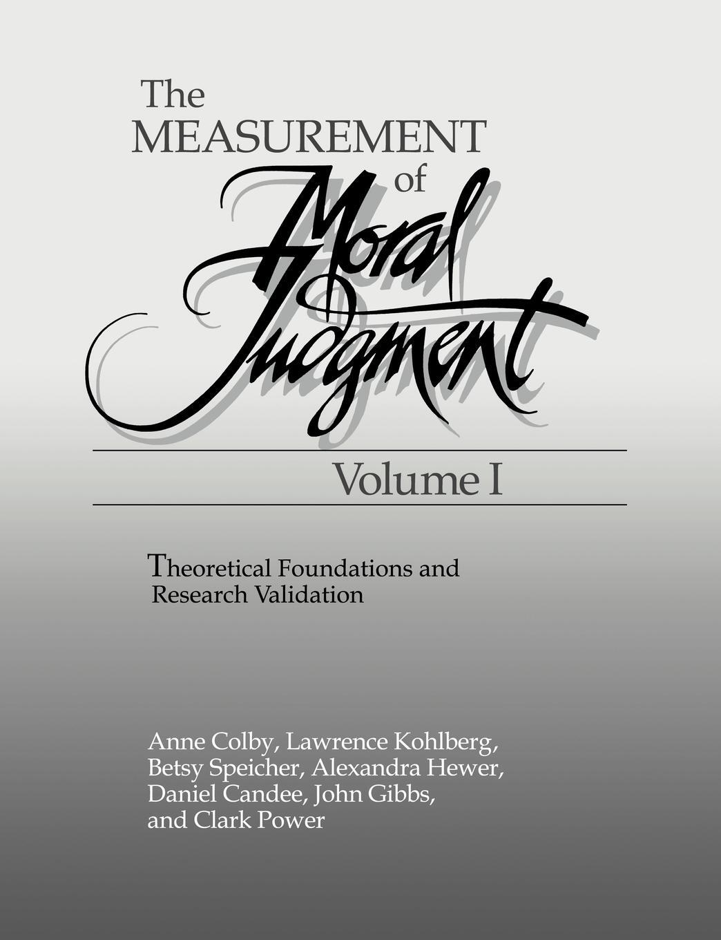 Cover: 9780521169103 | The Measurement of Moral Judgment | Colby Anne (u. a.) | Taschenbuch