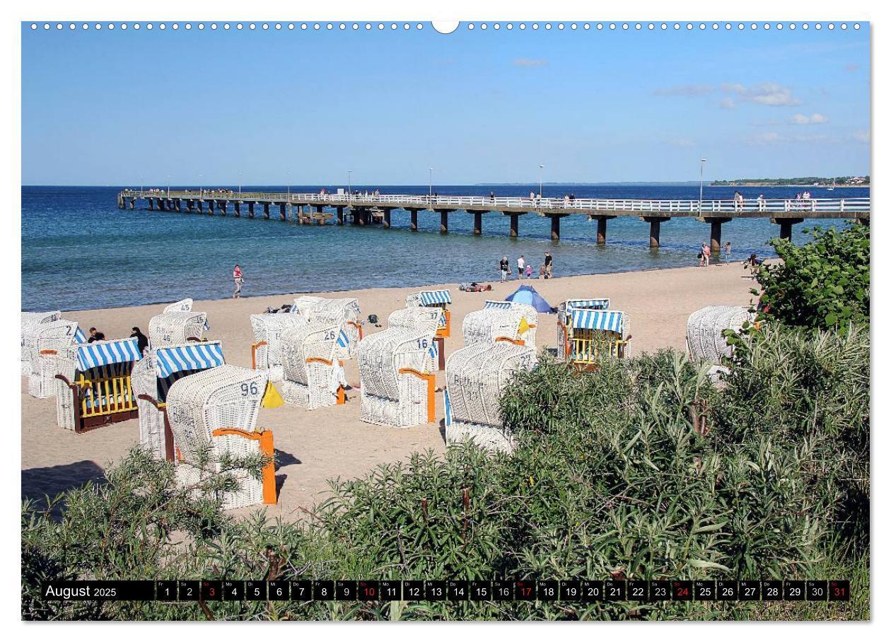 Bild: 9783435604807 | Timmendorfer Strand (Wandkalender 2025 DIN A2 quer), CALVENDO...