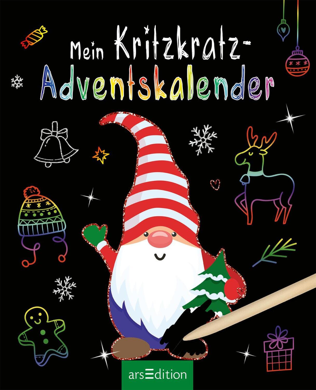 Bild: 9783845853444 | Mein Kritzkratz-Adventskalender | Taschenbuch | 24 S. | Deutsch | 2023