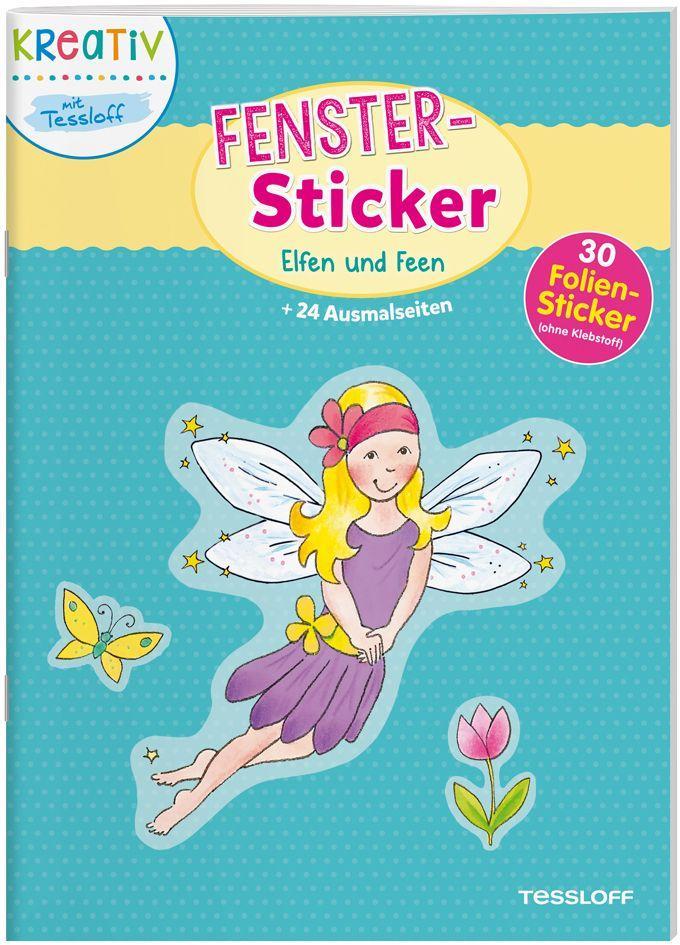 Cover: 9783788640453 | Fenster-Sticker Elfen und Feen | Corina Beurenmeister | Taschenbuch