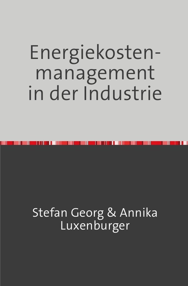 Cover: 9783754973042 | Energiekostenmanagement in der Industrie | DE | Stefan Georg (u. a.)