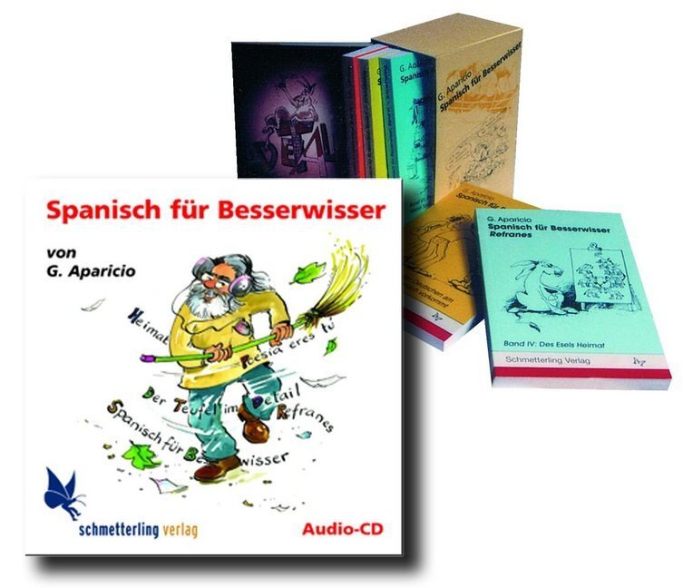 Cover: 9783896573612 | Spanisch für Besserwisser (Band 1-7 mit CD) | G. Aparicio | Buch