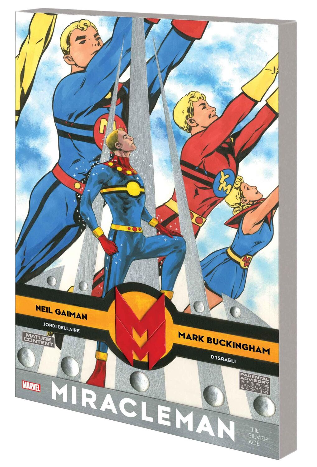 Cover: 9781302948825 | Miracleman by Gaiman &amp; Buckingham: The Silver Age | Gaiman (u. a.)