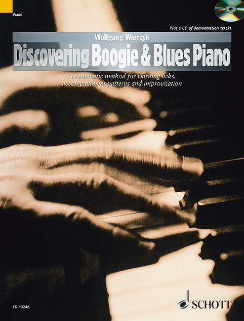 Cover: 9790220132193 | Discovering Boogie &amp; Blues Piano | Wolfgang Wierzyk | Buch + CD | 2014