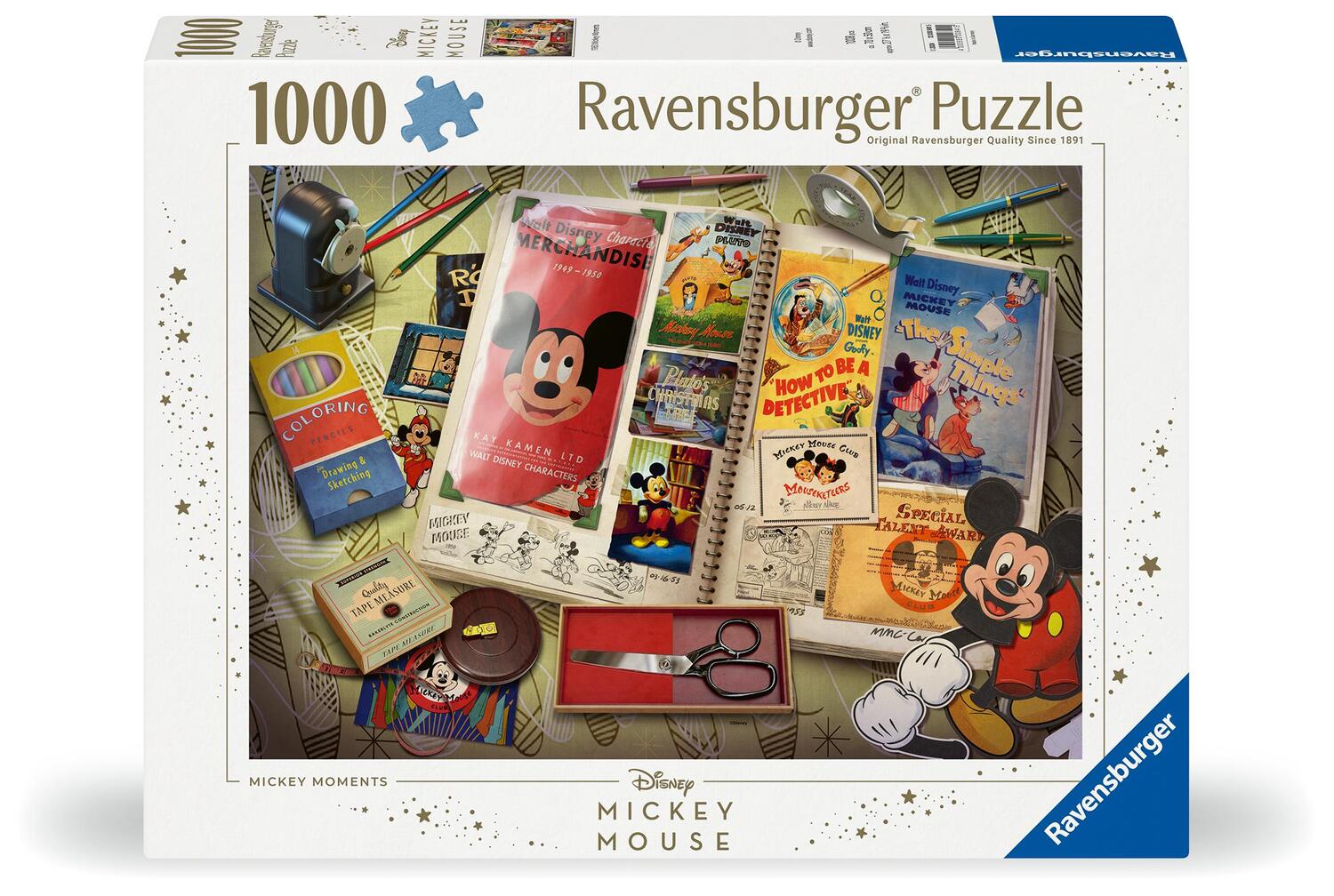 Cover: 4005555008415 | Ravensburger Puzzle 12000841 - 1950 Mickey Moments - 1000 Teile...