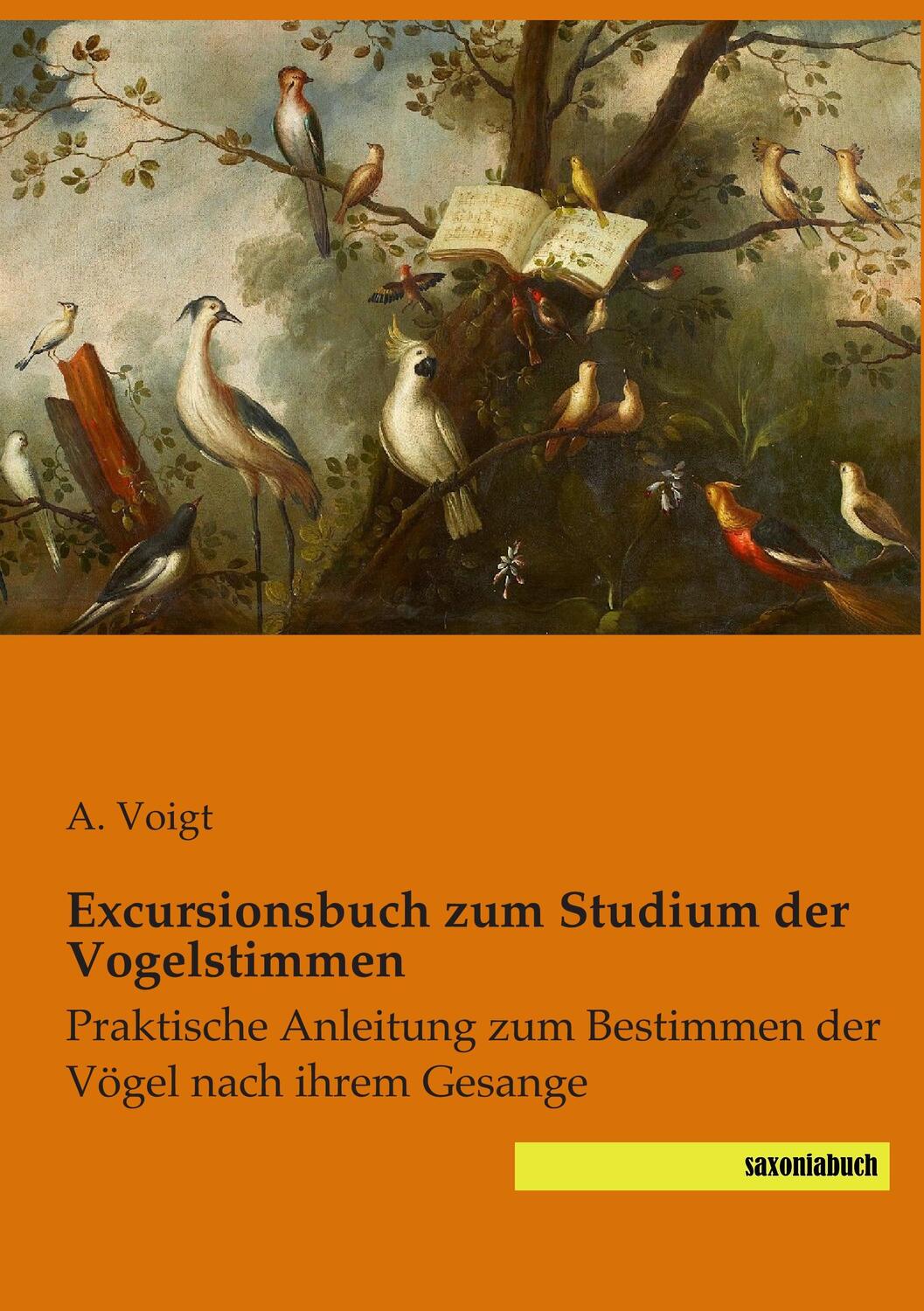 Cover: 9783957700179 | Excursionsbuch zum Studium der Vogelstimmen | A. Voigt | Taschenbuch