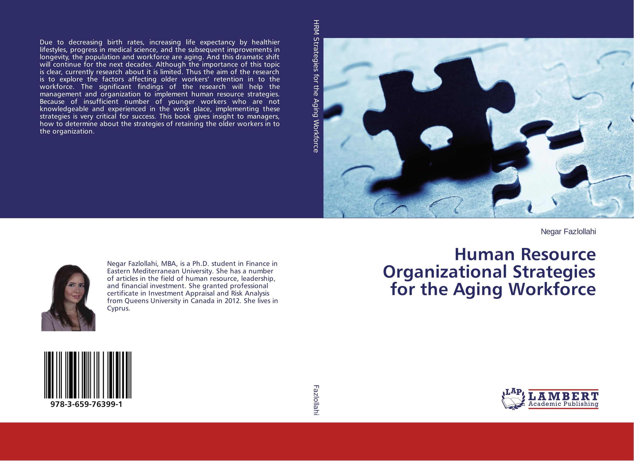 Cover: 9783659763991 | Human Resource Organizational Strategies for the Aging Workforce