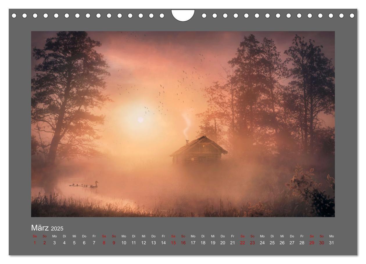 Bild: 9783383988608 | Vom Zauber der Einsamkeit (Wandkalender 2025 DIN A4 quer), CALVENDO...