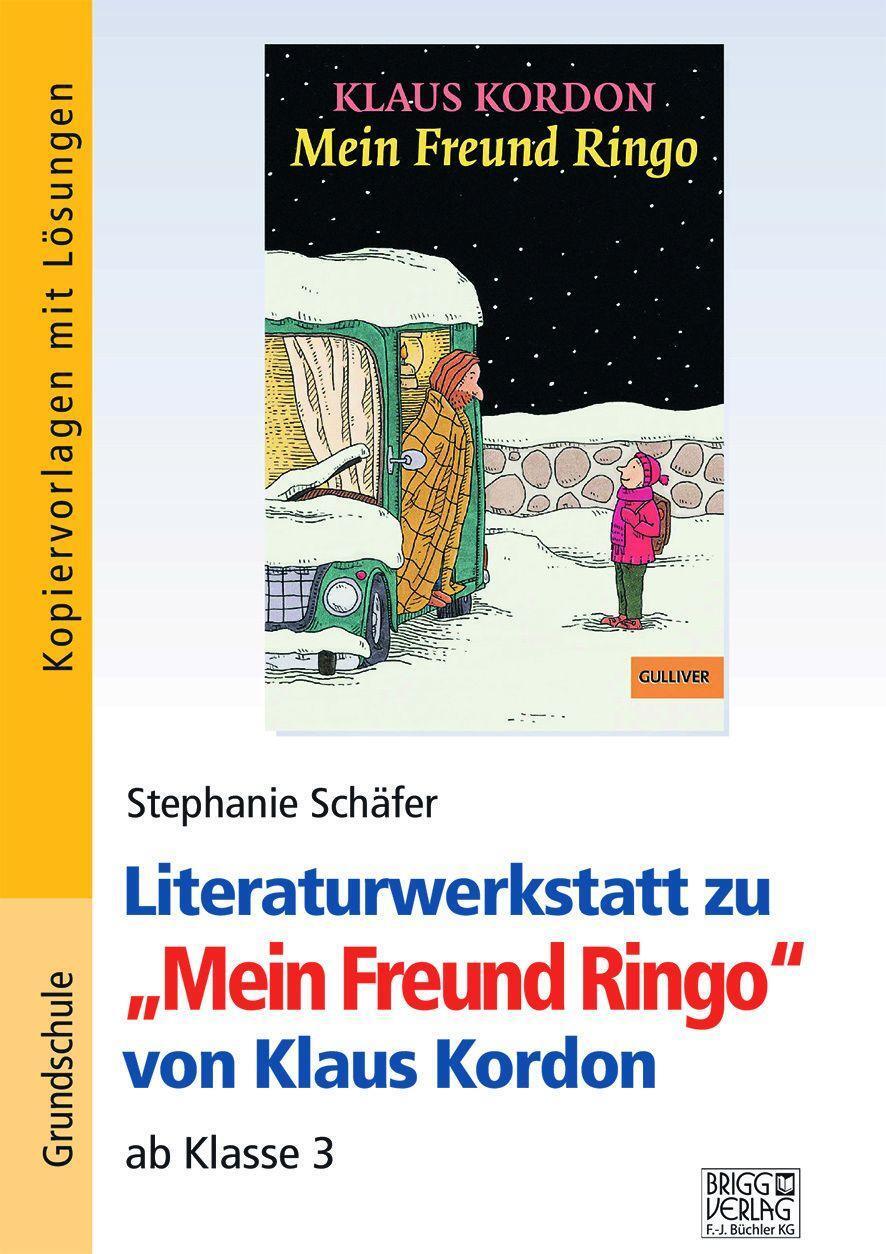 Cover: 9783956604461 | "Mein Freund Ringo". Literaturwerkstatt | ab Klasse 3 | Schäfer | Buch
