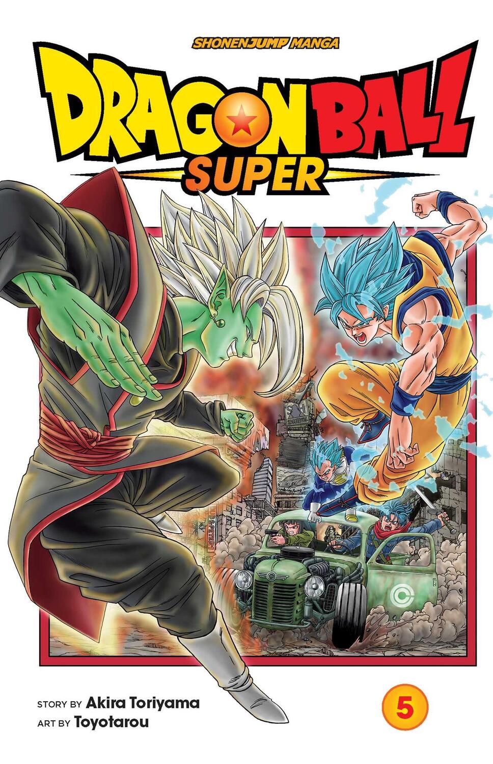 Cover: 9781974704583 | Dragon Ball Super, Vol. 5 | The Decisive Battle! Farewell, Trunks!