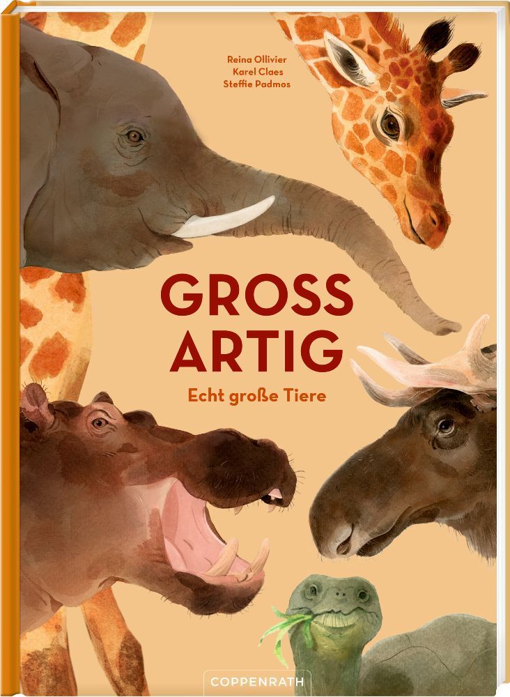 Cover: 9783649645399 | Großartig | Echt große Tiere | Reina Ollivier (u. a.) | Buch | 64 S.