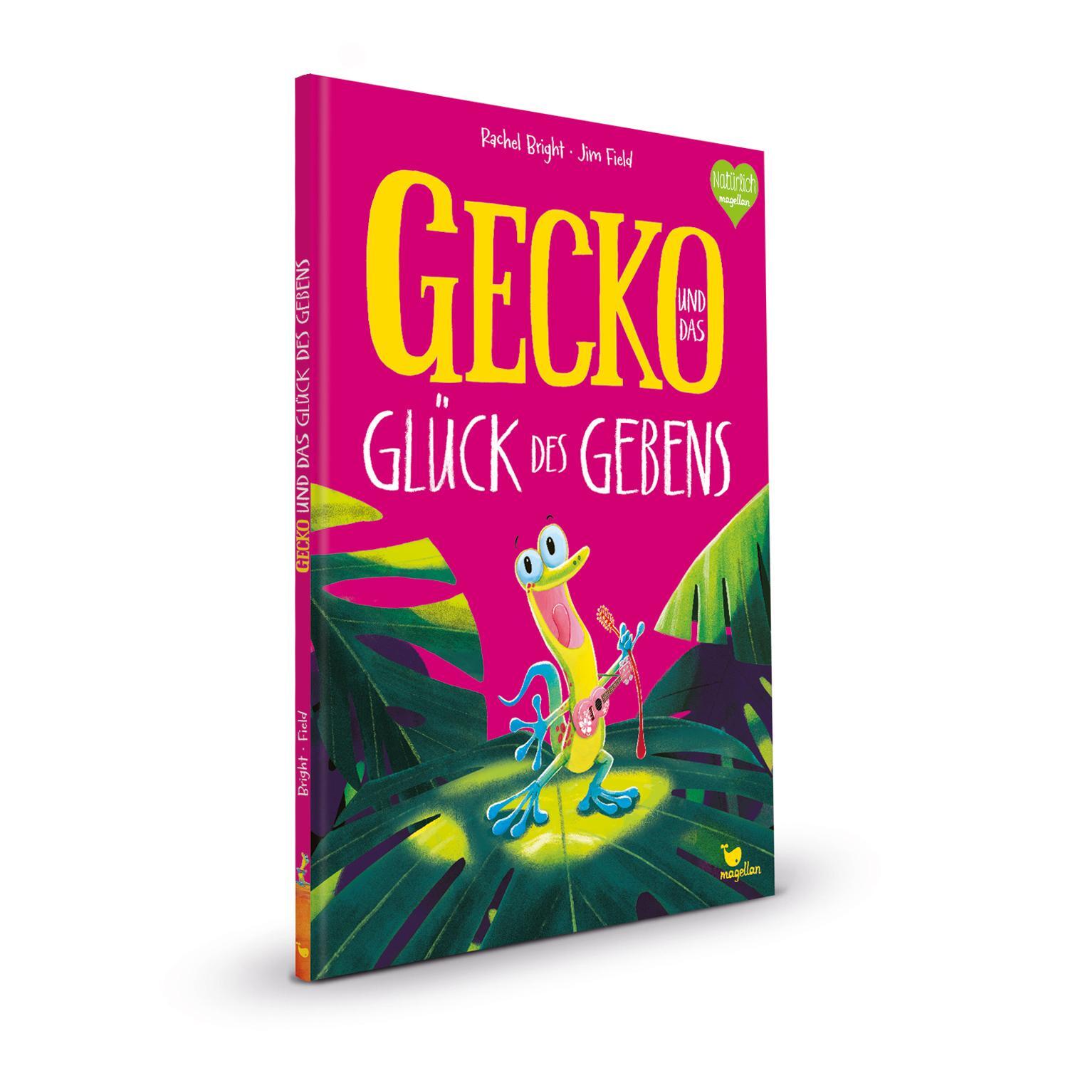 Bild: 9783734820762 | Gecko und das Glück des Gebens | Rachel Bright | Buch | 32 S. | 2023