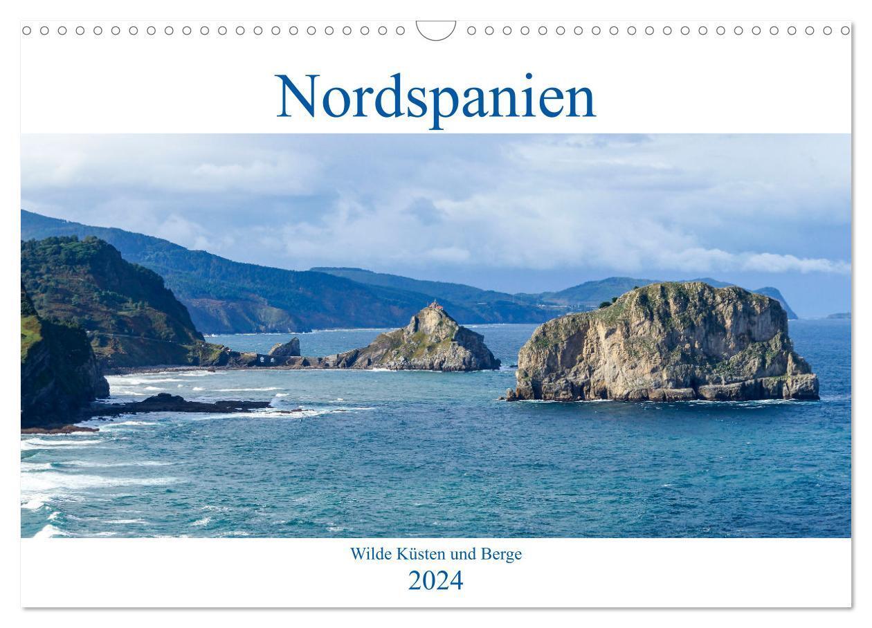 Cover: 9783675630291 | Nordspanien - Wilde Küsten und Berge (Wandkalender 2024 DIN A3...