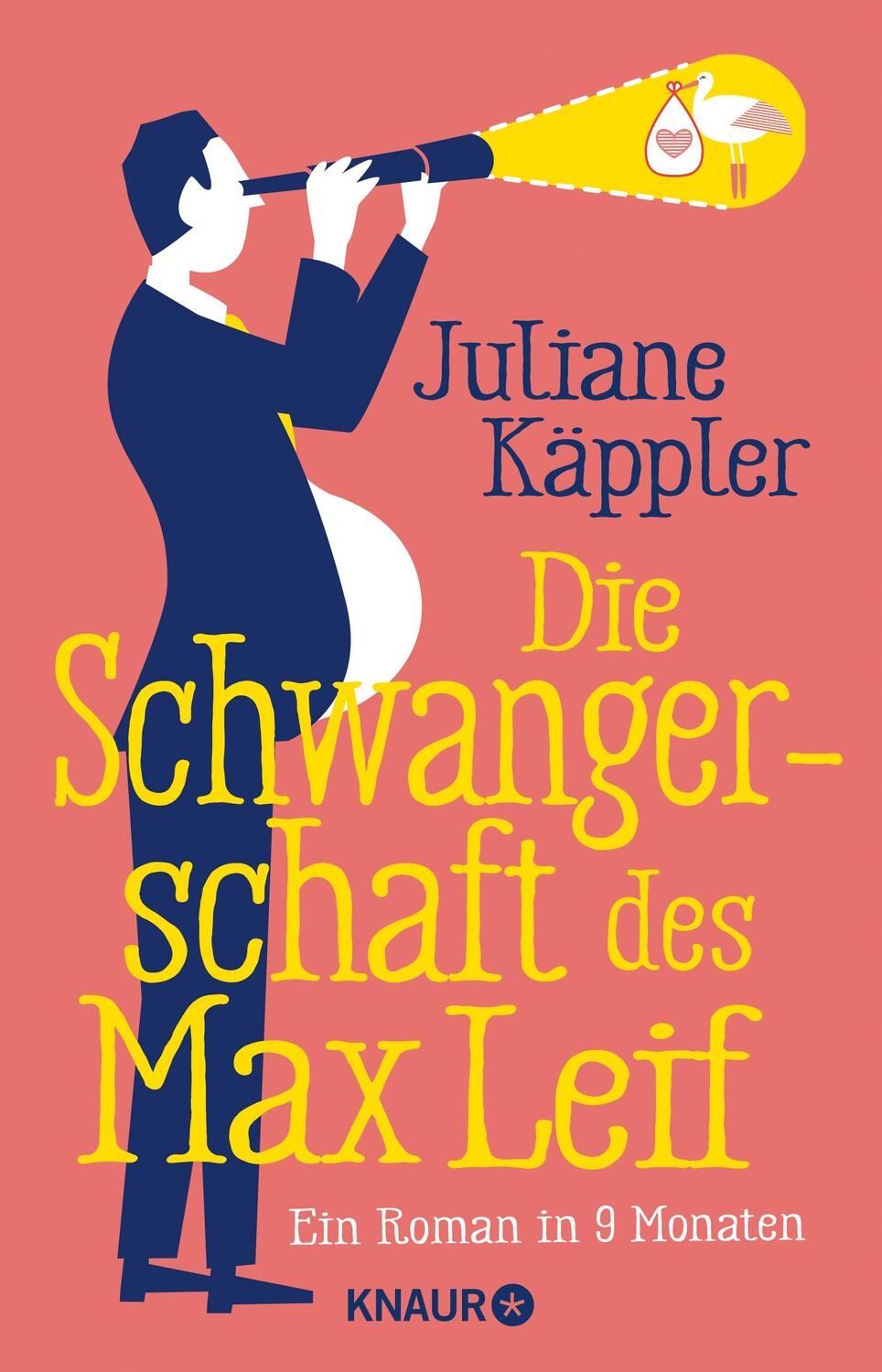 Cover: 9783426519745 | Die Schwangerschaft des Max Leif | Ein Roman in 9 Monaten | Käppler