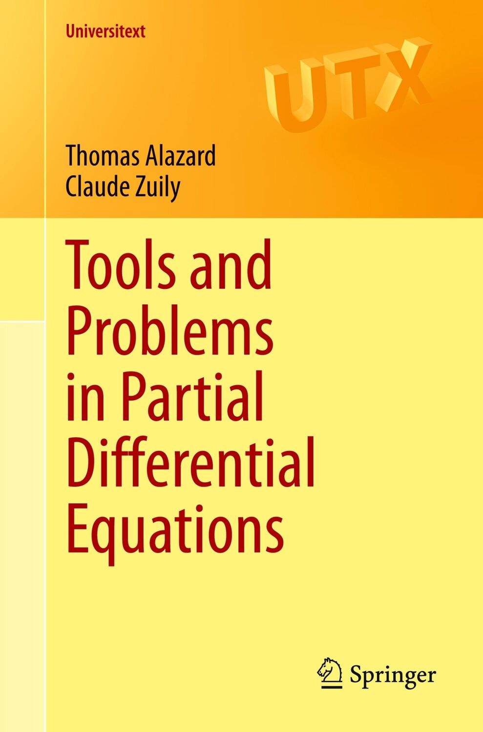 Cover: 9783030502836 | Tools and Problems in Partial Differential Equations | Zuily (u. a.)