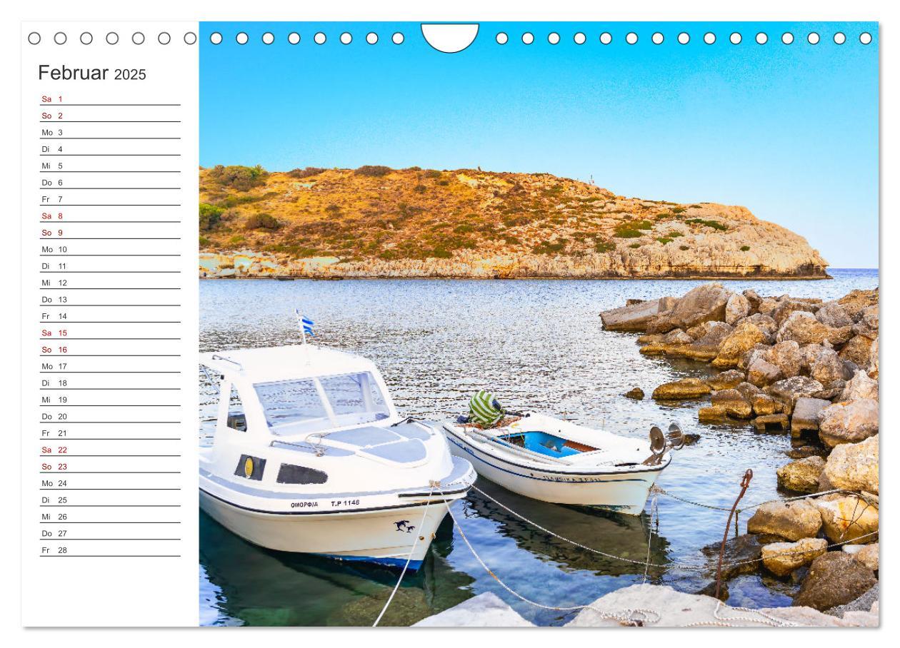 Bild: 9783435035717 | Rhodos - eine Insel zum Verlieben (Wandkalender 2025 DIN A4 quer),...