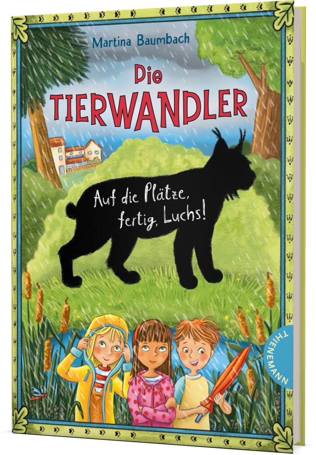 Cover: 9783522185981 | Die Tierwandler 5: Auf die Plätze, fertig, Luchs! | Martina Baumbach