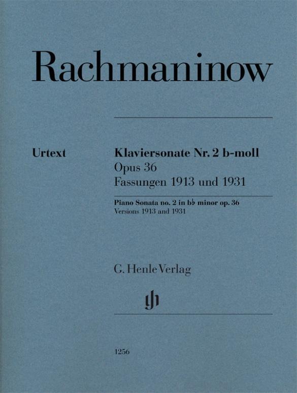 Cover: 9790201812564 | Klaviersonate Nr. 2 b-moll Opus 36 | Sergej Rachmaninow | Taschenbuch
