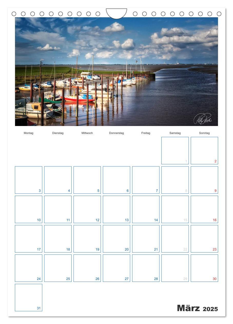 Bild: 9783457078648 | Friesland - Nordseebad Dangast (Wandkalender 2025 DIN A4 hoch),...