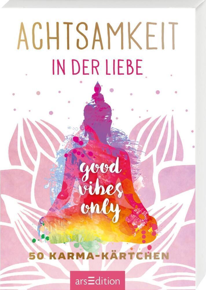 Cover: 9783845836324 | Achtsamkeit in der Liebe | 50 Karma-Kärtchen | Box | 51 S. | Deutsch