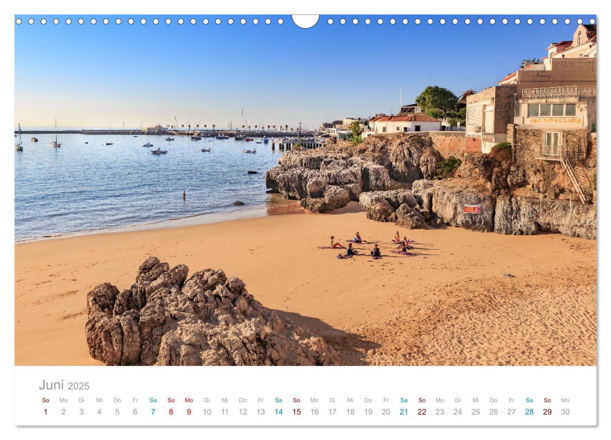 Bild: 9783435244737 | CASCAIS - die schönsten Badeorte Lissabons (Wandkalender 2025 DIN...