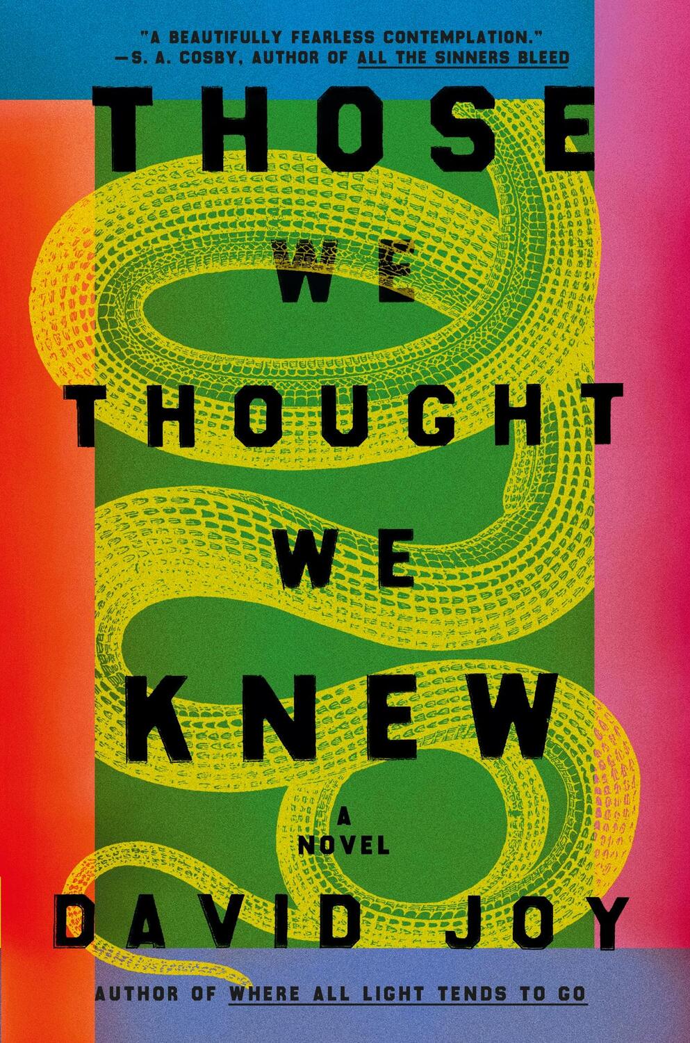 Cover: 9780233006512 | Those We Thought We Knew | David Joy | Taschenbuch | 2024