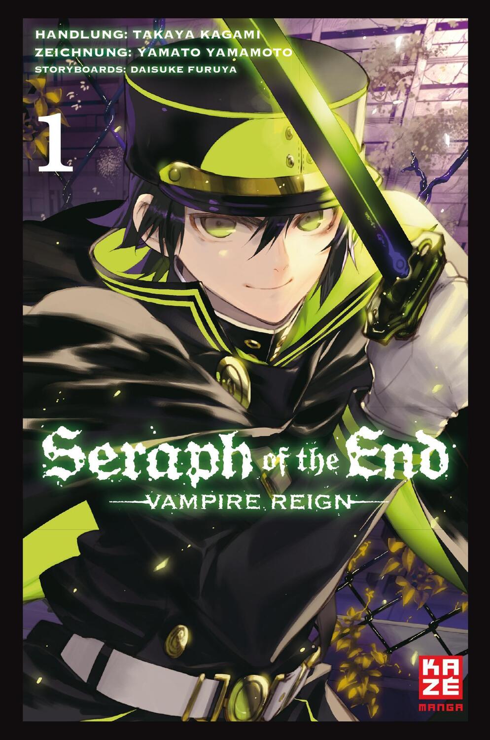 Cover: 9782889217847 | Seraph of the End 01 | Vampire Reign | Takaya Kagami (u. a.) | Buch