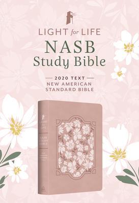 Cover: 9781636098722 | Light for Life NASB Study Bible (Blush Bouquet) | Hudson (u. a.)