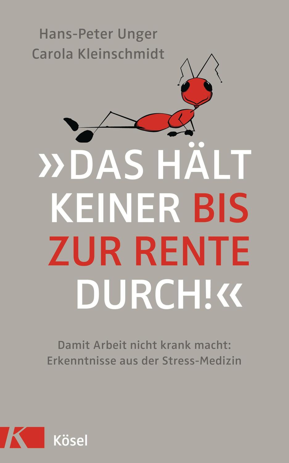 Cover: 9783466310067 | »Das hält keiner bis zur Rente durch!« | Hans-Peter Unger (u. a.)