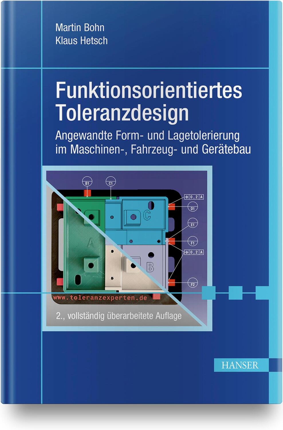 Cover: 9783446460027 | Funktionsorientiertes Toleranzdesign | Martin Bohn (u. a.) | Buch
