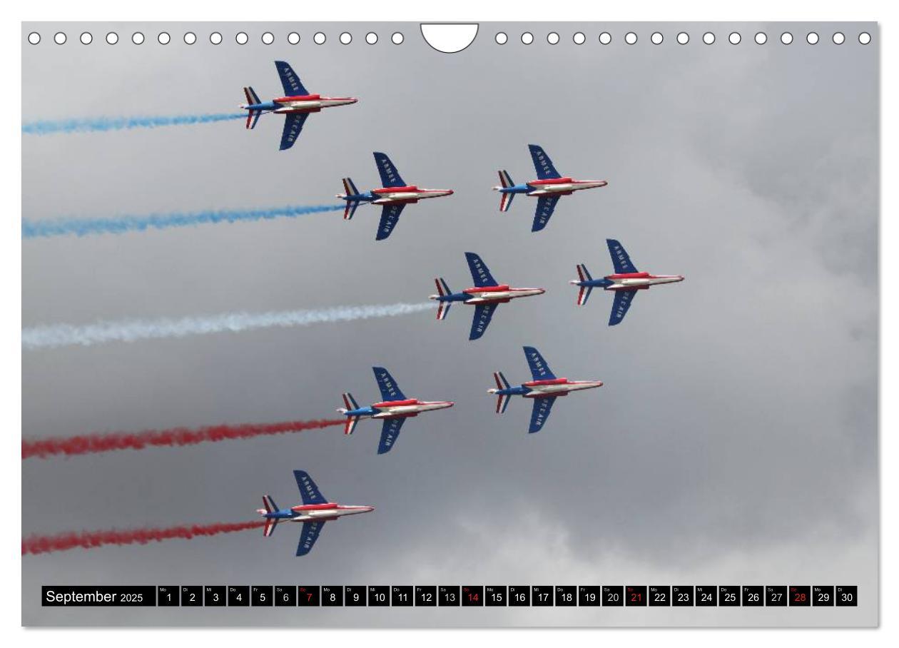 Bild: 9783435468843 | Augenblicke in der Luft: Patrouille de France (Wandkalender 2025...