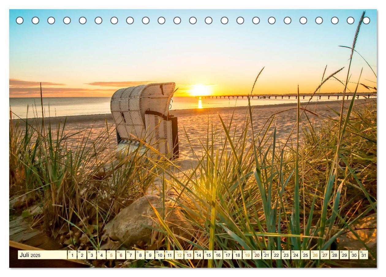 Bild: 9783435081738 | Romantische Ostsee - mein Urlaub (Tischkalender 2025 DIN A5 quer),...