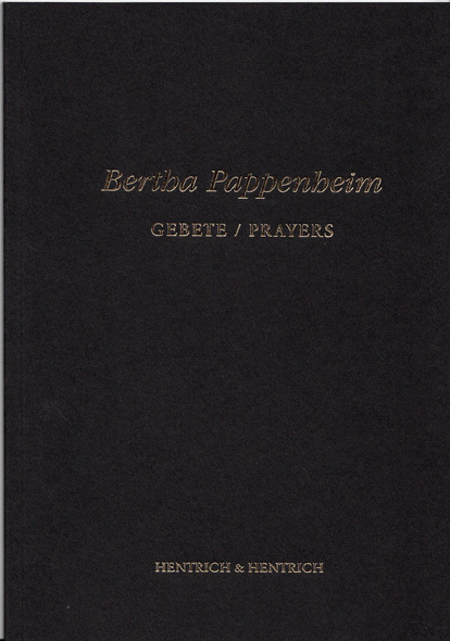 Cover: 9783933471413 | Gebete /Prayers. Prayers | Bertha Pappenheim | Taschenbuch | Deutsch