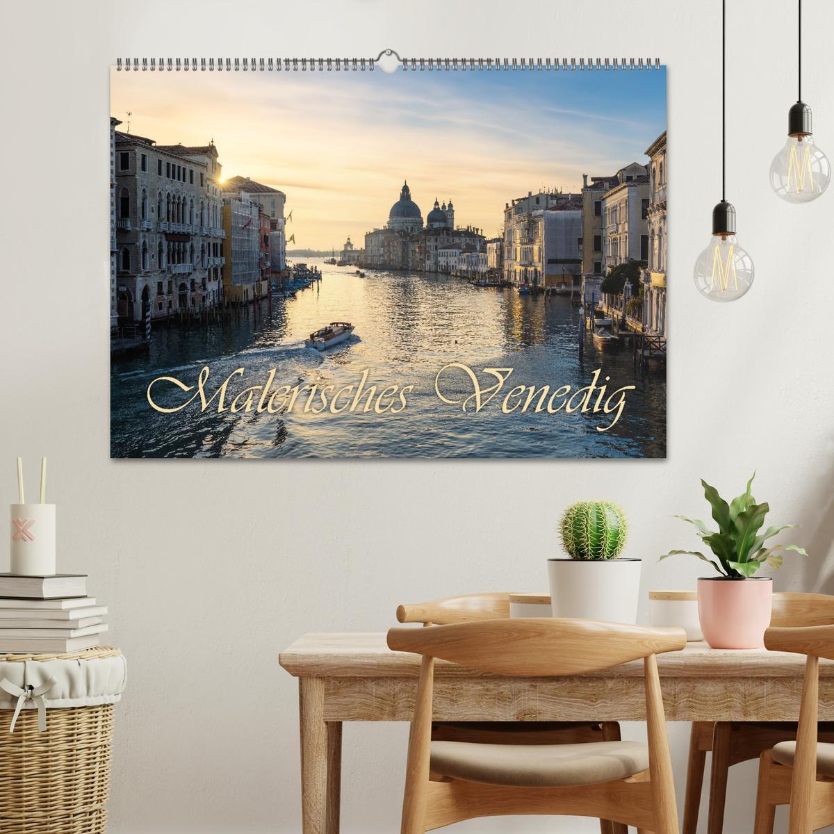 Bild: 9783457144695 | Malerisches Venedig (Wandkalender 2025 DIN A2 quer), CALVENDO...