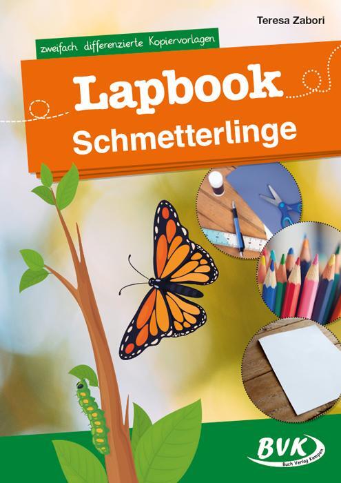 Cover: 9783965201552 | Lapbook Schmetterlinge | zweifach differenzierte Kopiervorlagen | 2022