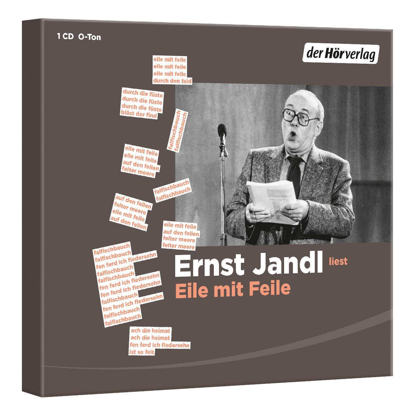 Bild: 9783844519273 | Eile mit Feile | Sonderausgabe | Ernst Jandl | Audio-CD | Deutsch