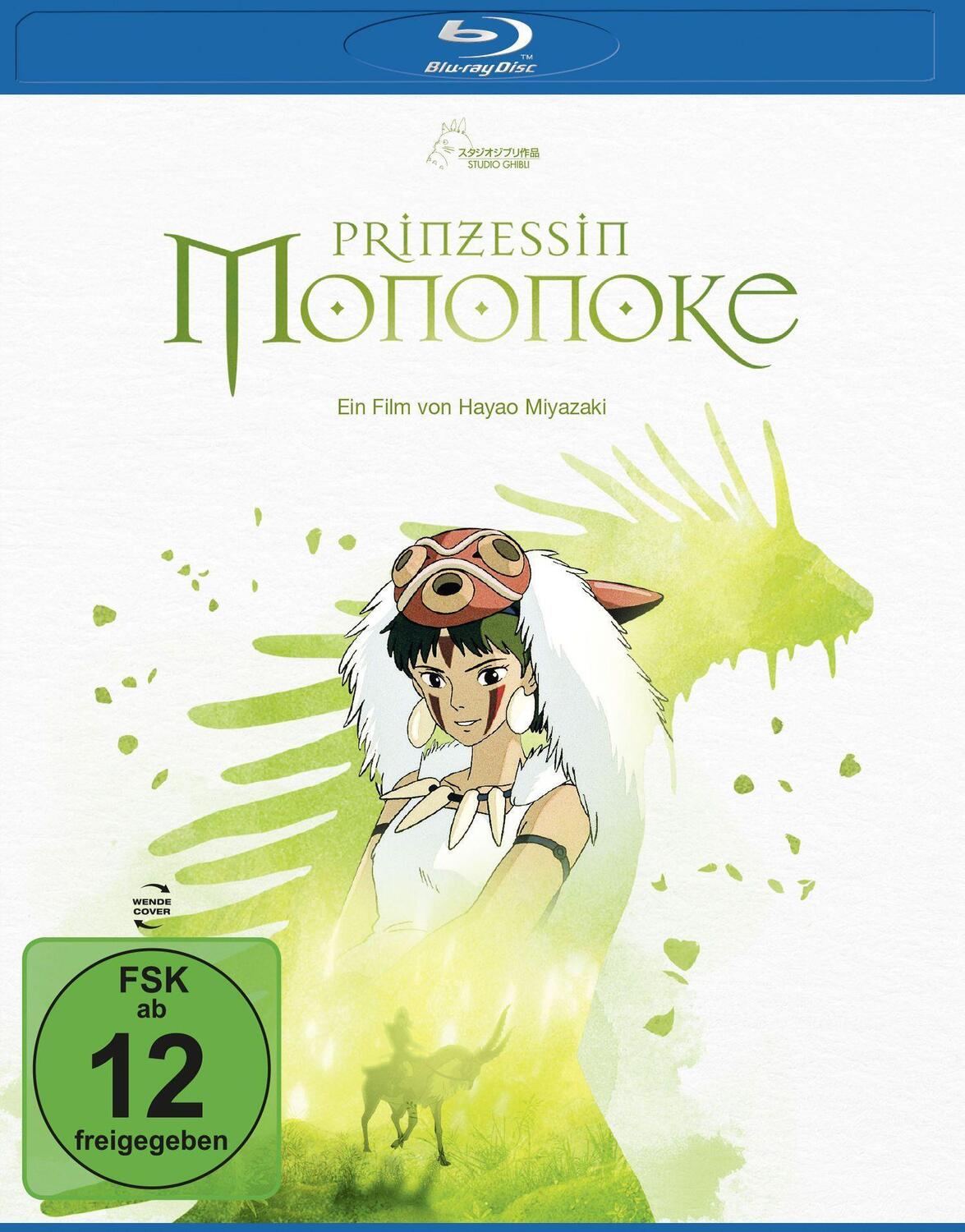 Cover: 4013575720217 | Prinzessin Mononoke BD (White Edition) | Hayao Miyazaki | Blu-ray Disc