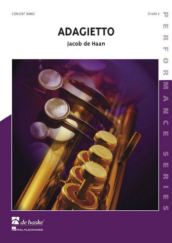 Cover: 9790035050101 | Adagietto | Jacob de Haan | Performance Series | Partitur