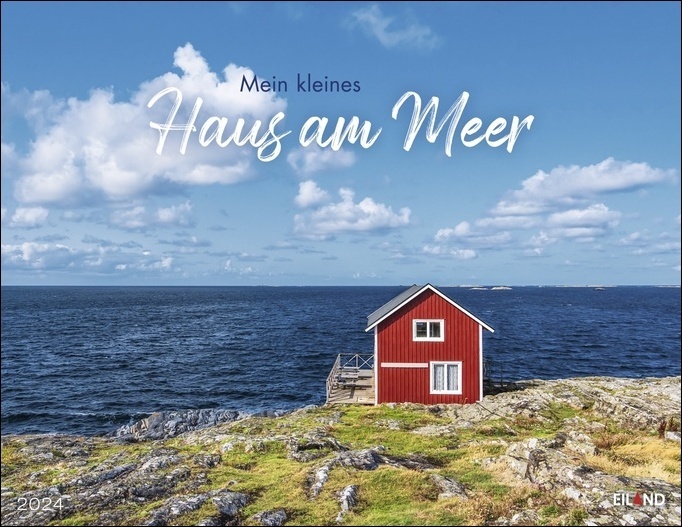 Cover: 9783964023018 | Mein kleines Haus am Meer Kalender 2024. Hauptsache an der Küste!...