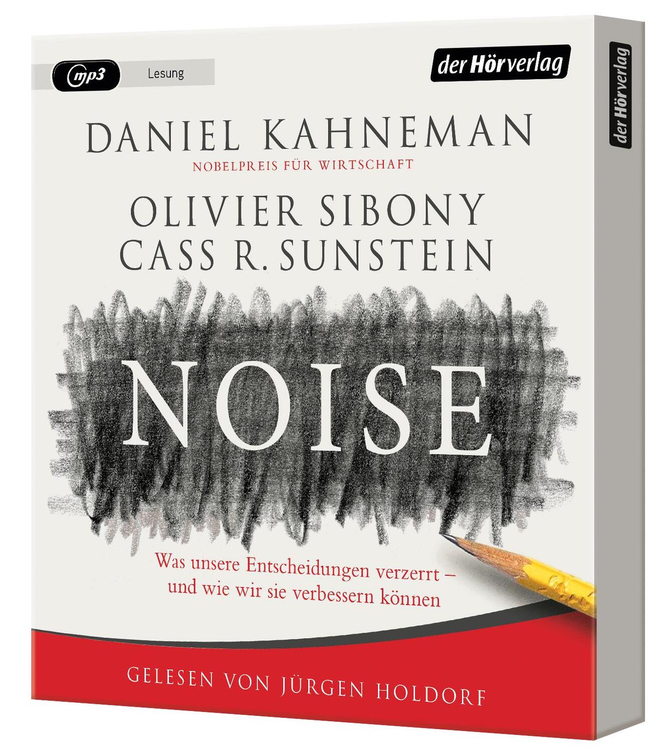 Bild: 9783844541144 | Noise | Daniel Kahneman (u. a.) | MP3 | 2 | Deutsch | 2021