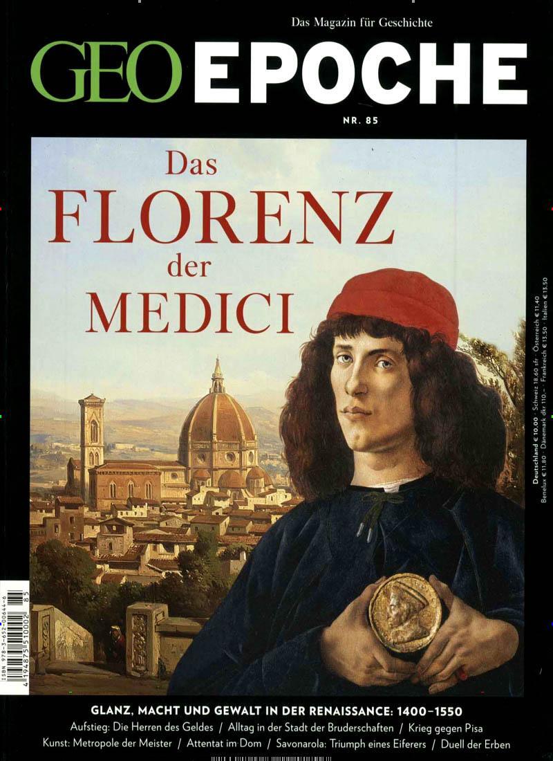 Cover: 9783652006446 | GEO Epoche 85/2017 - Das Florenz der Medici | Michael Schaper | Buch