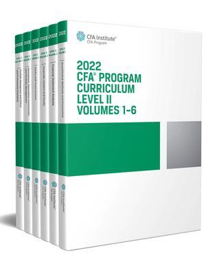 Cover: 9781950157617 | 2022 Cfa Program Curriculum Level II Box Set | Cfa Institute | Buch