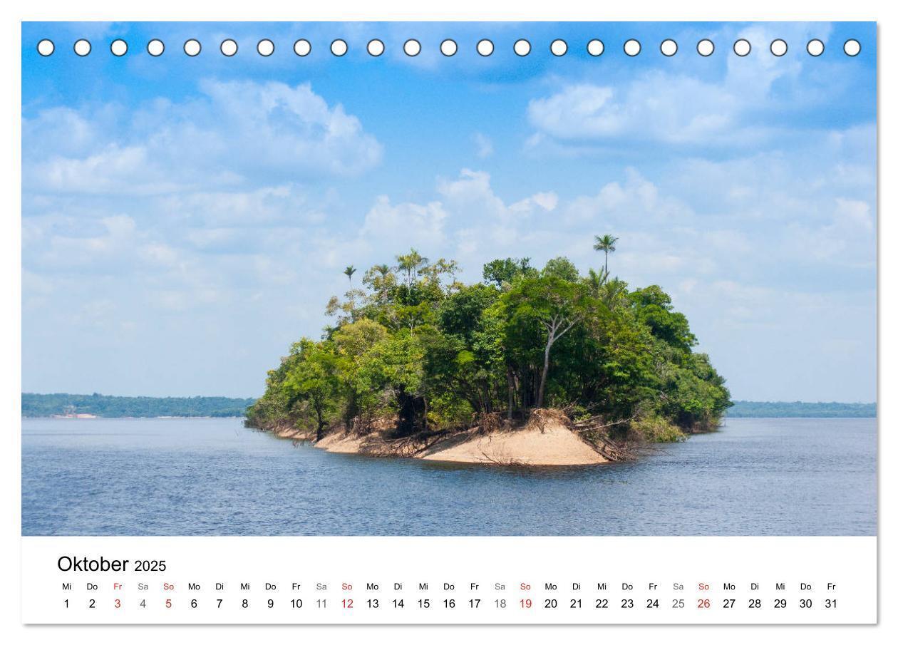 Bild: 9783435335992 | Mythos Amazonas - Naturparadies Brasiliens (Tischkalender 2025 DIN...